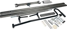 Allstar Pit Cart Chassis - 1 X 2 In Steel - Axles Handle - Kit All10601