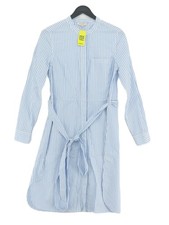 French Connection A-Line Midi Dress UK6 in Blue