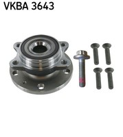 Vorderachse SKF Vkba 3643 Radlagersatz FüR ,Audi,Seat,Skoda,Vw