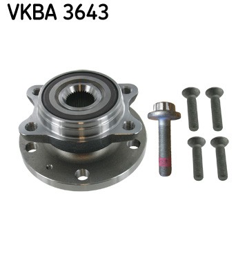Vorderachse SKF Vkba 3643 Radlagersatz FüR ,Audi,Seat,Skoda,Vw-image