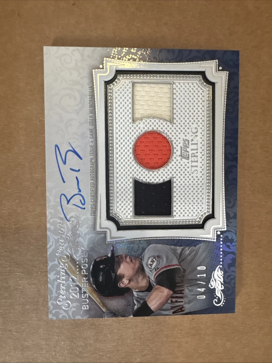 Buster Posey Autograph Baseball Cards for sale | eBay