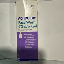 Acnecide Face Wash Gel, 50g - White
