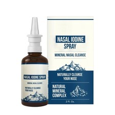 Nasomin Nasal Iodine   Nasal Cleanse  Neutral...
