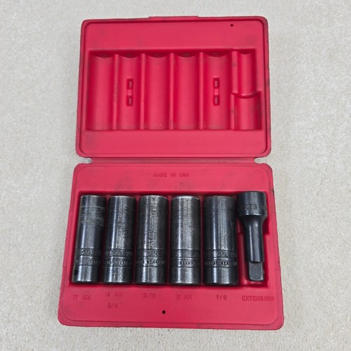 Mac Tools DTS6-SET 6-PC Deep Thin Wall Impact Socket Set 1/2" Drive