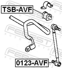 Für FEBEST 0123-AVF FRONT STABILIZER LINK / SWAY BAR LINK