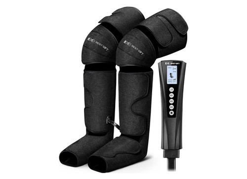 Best Gift Air Compression Massager with Heat for Foot,Leg,Calf,Thigh and Knee