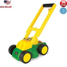 Electronic Toy Lawn Mower with Interactive Sounds Buttons Toddler Outdoor Toys
