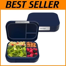Navy Leak-Resistant Bento Box, BPA-Free