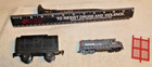 Lot of 3 toy trains parts Southern Pacific red ladder — photo 1