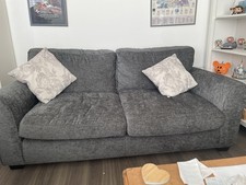 Argos Charcoal Tammy 2 Seater Sofa Excellent Condition