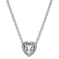 Pandora Schmuck Damen-Halskette Silber 925 Elevated Heart 398425C01-45