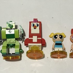 LEGO Dimensions 71346 & 71343 The Powerpuff Girls Team Pack & Fun Pack -Complete