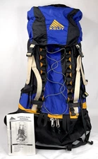 Kelty Slickrock Hiking Camping Internal Frame Backpack Gofer Hole 5500 Blue