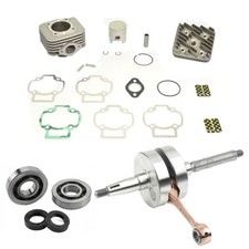 Big Bore cylinder kit 47.6mm 70cc + crankshaft Athena Vespa Primavera 50 2T