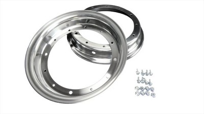 Dax Alu Chrom Felge poliert für Skyteam Skymax Honda ST50 ST70 u. a. 2.50'' x 10''