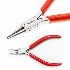 BeadSmith Slim Line 1mm Tip Round Nose Wire Wrapping Pliers