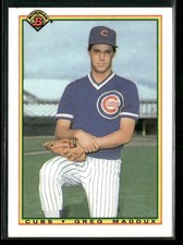 1990 Bowman #27 Greg Maddux Chicago Cubs