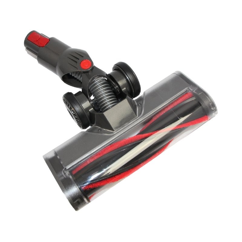 Brosse rotative active pour aspirateur avec rouleau batteur en nylon rigide