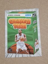 2023 KAWHI LEONARD DONRUSS CRUNCH TIME NBA CARD #8 SPURS LA CLIPPERS RAPTORS 