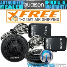 AUDISON AP1 1" TWEETERS PASSIVE CROSSOVERS PAIR NEW FREE 1-2 DAY AIR SHIPPING