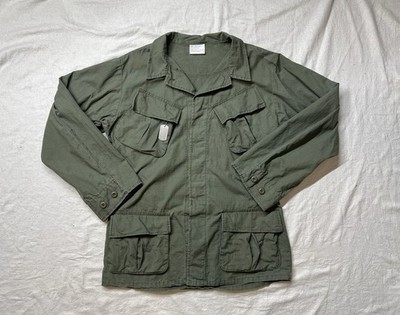 ジャケット・アウター 60s US ARMY Jungle Fatigue Jacket L-S vintage 1960s U.S. Army tropical combat coat, commonly Jungle