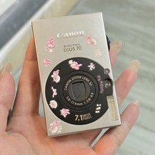 Canon IXUS 70 Digital Camera 7.1MP 3X Optical CCD Vintage - Silver