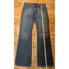 Vintage Von Dutch Originals Kustommade Flare Jeans Size 26 American Made Forever