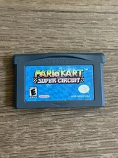Mario Kart Super Circuit Nintendo Game Boy Advance GBA Authentic, Tested