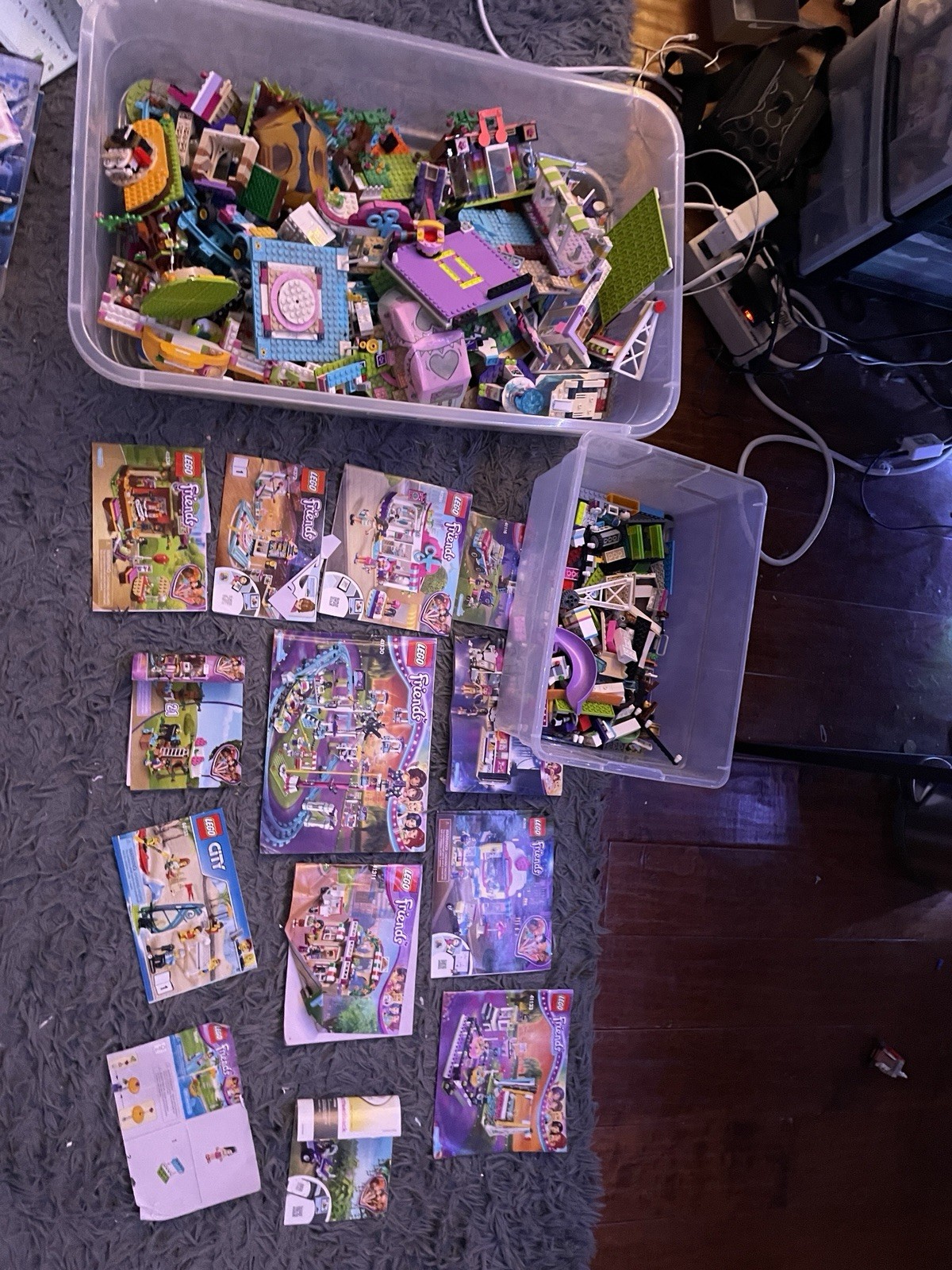 Lego Friends Set Lot Used Read disc