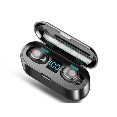 Bluetooth 5.0 TWS Wireless Earbuds Waterproof Noise Cancelling Headset