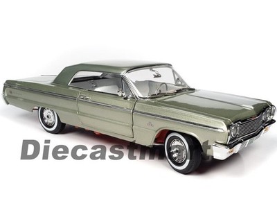 Auto World 1964 Chevrolet Impala SS 409 Hardtop Meadow 1:18