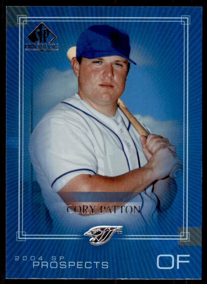 2004 UPPER DECK SP PROSPECTS CORY PATTON TORONTO BLUE JAYS #195