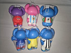 World Cup mini soft squishies, set of 6, NEW in micro netting — photo 2