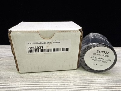 Black Petroleum Resistant Ribbon DLP 2.5x984 ( 7253037 ) for DuraLabel Machines