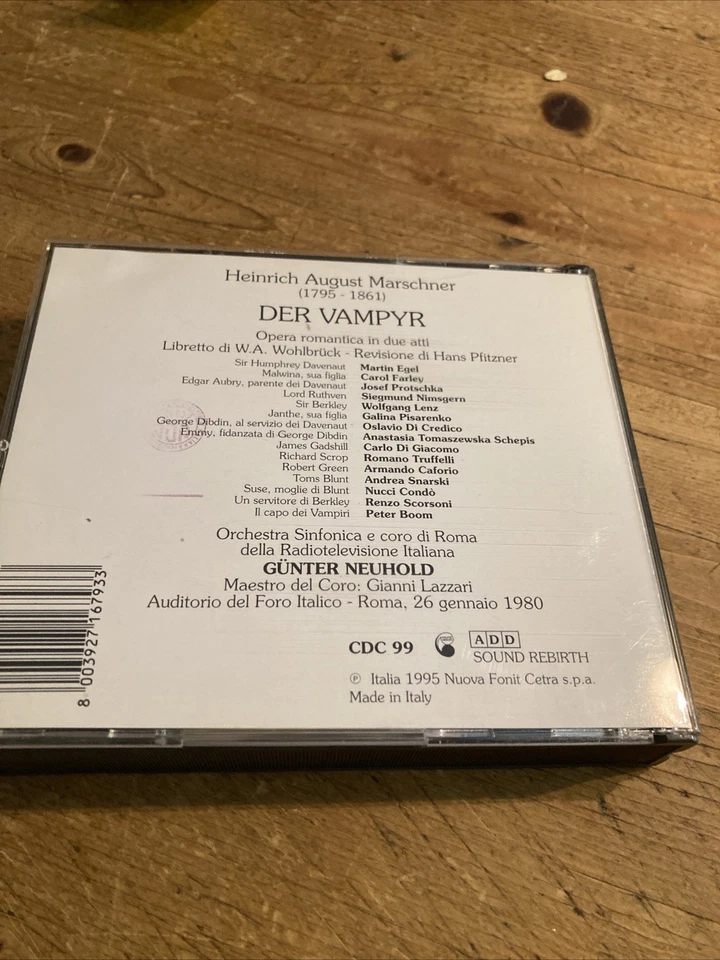 Der Vampyr von Heinrich Marschner - Neuhold- 10284 - Bild 3 von 3