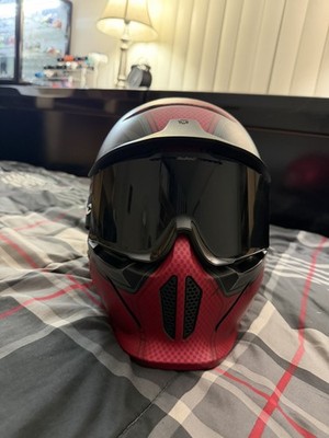 Marvel Deadpool Special Edition Ruroc RG2 Snowboard Ski Helmet, with Bluetooth! 