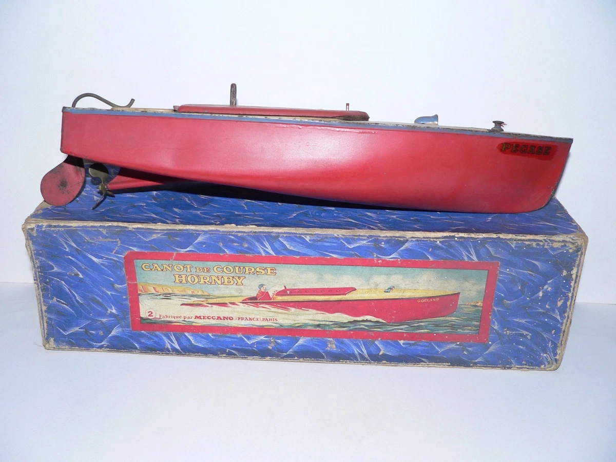 Hornby Meccano Canot De Course N°2 Avec Boîte - Collection Vintage