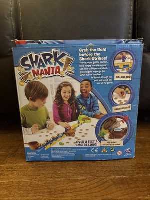 Shark Mania Chomping Race Game INCOMPLETE SpinMaster Missing 6
