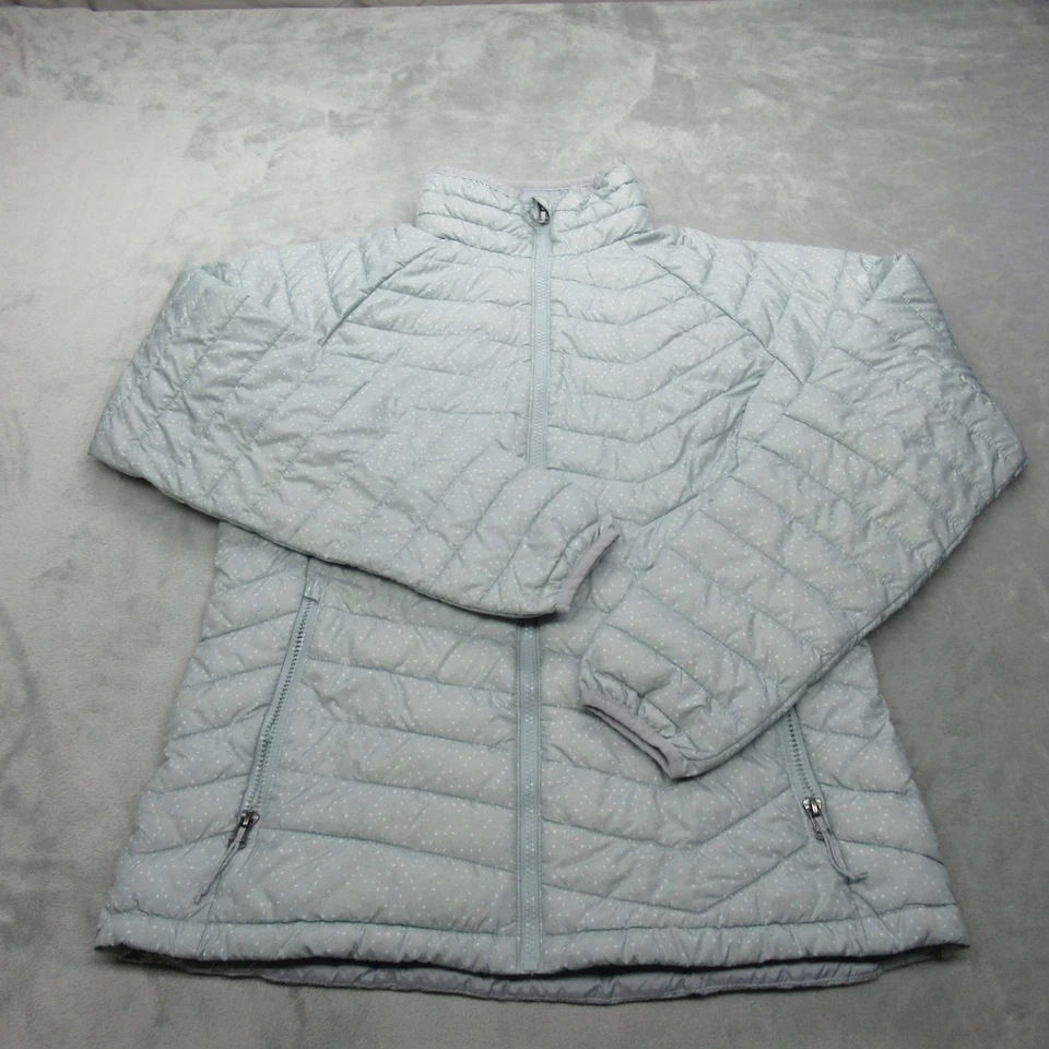 Chaqueta Columbia Powder Lite para mujer grande ligera lima Omni acolchada térmica acolchada acolchada acolchada Foto 2 de 4