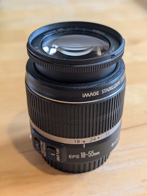 Canon EF-S 18-55mm f/3.5-5.6 IS Lens