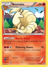 Pokemon Ninetales 21/160 XY - Primal Clash Rare HP