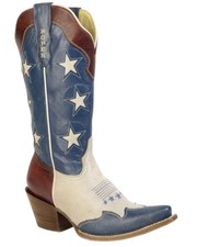 Roper Women's 250 USA Western Boot - Snip Toe - 09-021-7001-8844 WH