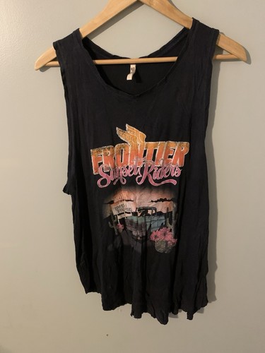 Spell Frontier Sunset Rider Tank Top Singlet Large Lolita Drop