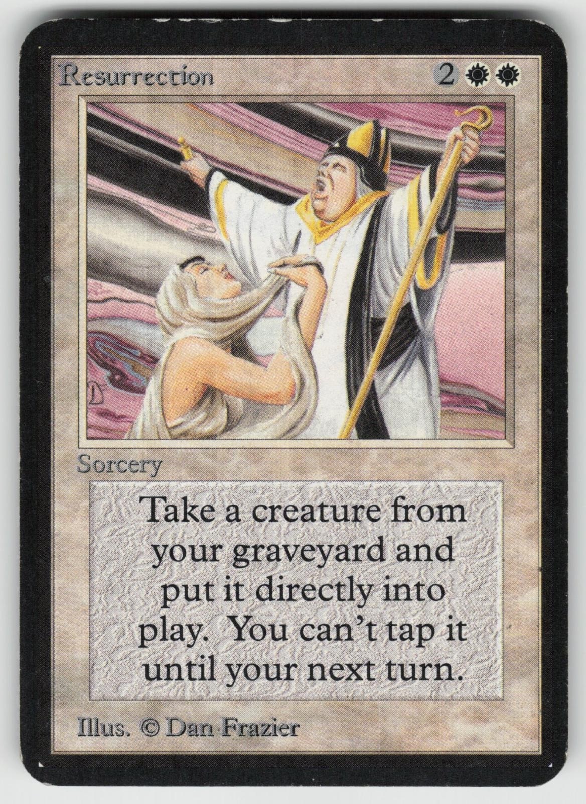 Resurrection Alpha Edition Uncommon MAGIC: THE GATHERING