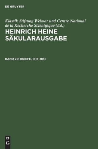 Briefe, 1815-1831 (Hardback)