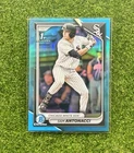 SAM ANTONACCI 2024 Bowman Draft SKY BLUE REFRACTOR 1st Bowman CHROME