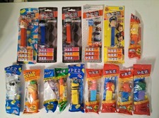 Distributeurs Pez (lot de 15 assortis) Héros - Nascar - Super Héros - Vache - Sourz