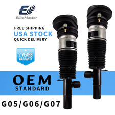 2x Front L & R Air Suspension Shock Struts VDC For BMW X5 G05 X6 G06 X7 G07 19-