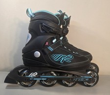 K2 Rollerblades Women  s Size 9 Kinetic 80 Pro W Max 80mm Wheel Speed Lacing