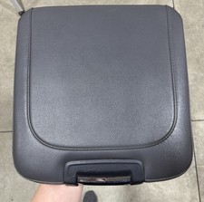 Gray 2013-2018 Dodge Ram Center Leather Console Lid Arm Rest Top Middle Seat Oem Gray 2013-2018 Dodge Ram Center Leather Console Lid Arm Rest Top Middle Seat Oem